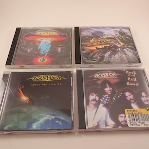 Vintage 1990's Boston CD's Self Titled Collectors Edition Greatest Hits Sold Individually