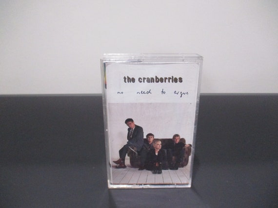 Vintage 1990s Cranberries Cassette Tape: No Need to Argue, Everybody Else Is Doing It