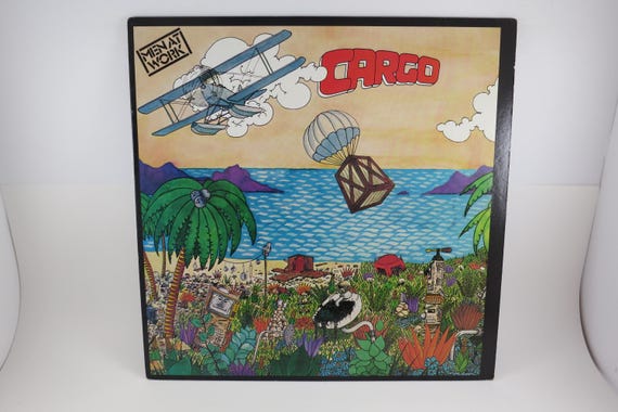 Vintage 1983 Men At Work "Cargo" Vinyl LP Record