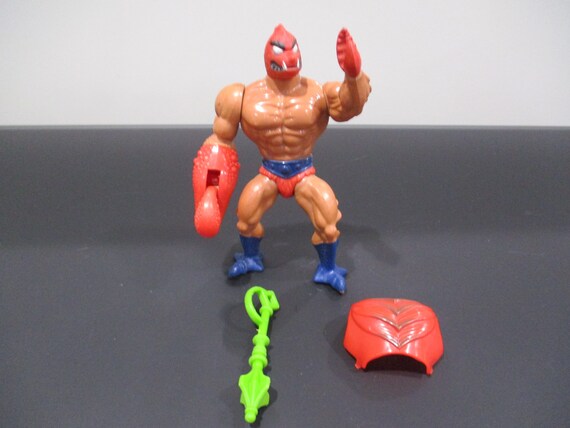 Vintage 1981 Masters of the Universe Action Figure MOTU Clawful Original 6 Inch Figure with Accessories Evil Warriors