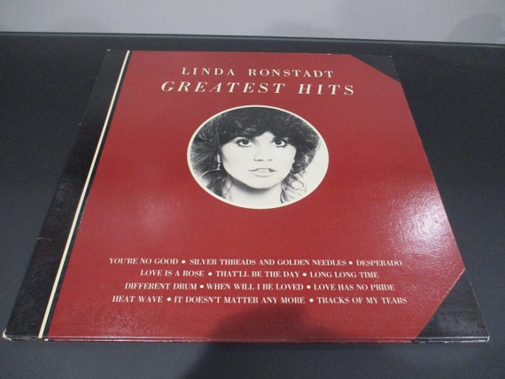 Vintage 1977 Vinyl LP Record Linda Ronstadt Greatest Hits Excellent Condition 62154