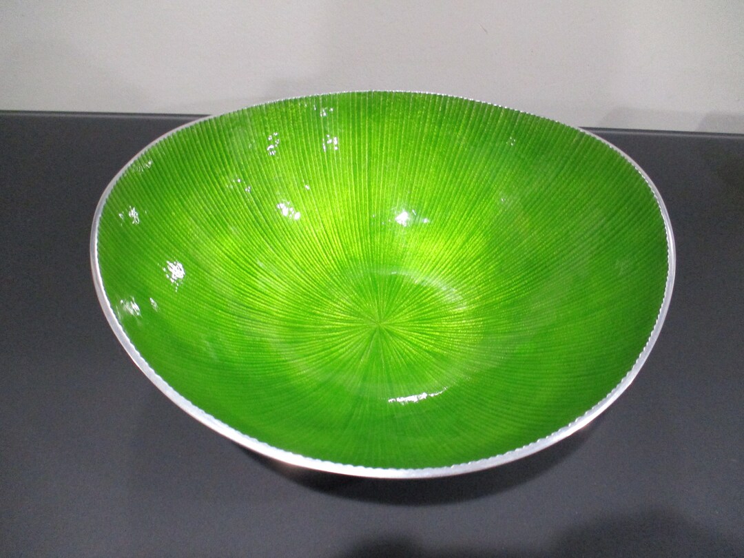 Vintage Simply Designz Organic Collection Apple Green & Silver Hand