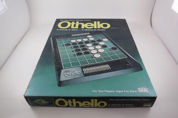Vintage 1984 Ideal Board Game Othello 100% Complete