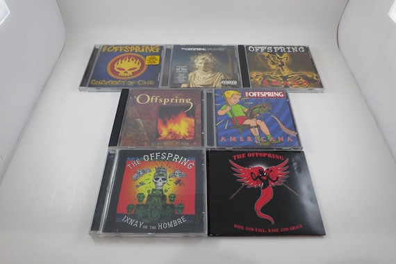 90's/00's The Offspring CD's Alt Rock Ixnay Hombre Americana Ignition Splinter Smash Conspiracy Of One Rise Fall Rage Grac Sold Individually