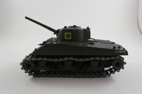 Vintage 1972 Solido France M4A3 Sherman Tank No 231