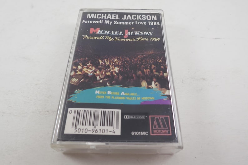 Michael Jackson Cassette Tapes Sold Individually Farewell Summer Love