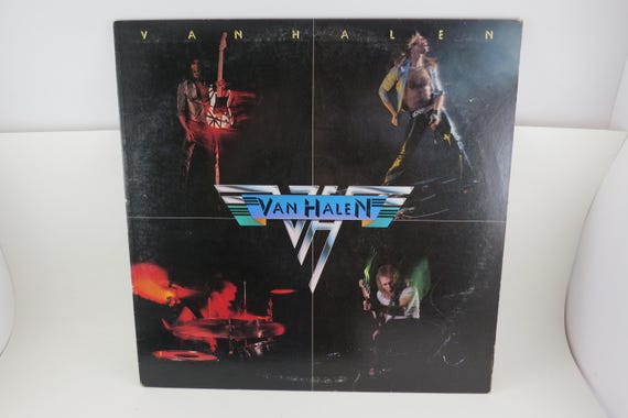 Vintage 1978 Vinyl LP Record Van Halen Self Titled Debut Album Very Good Condition