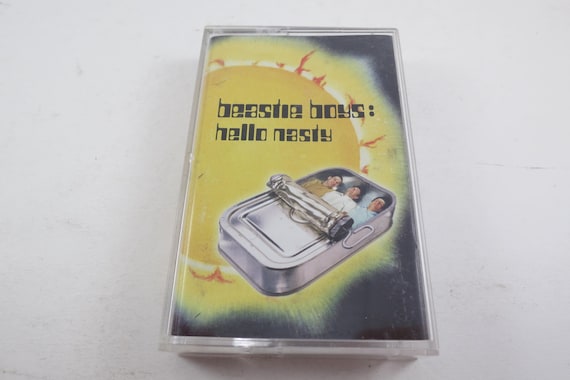 Vintage Beastie Boys Hello Nasty Cassette Tape - 1988