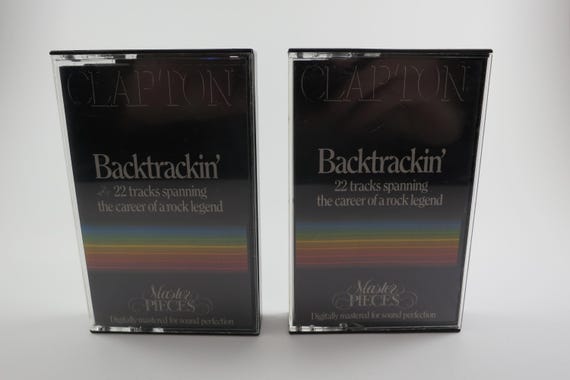 Vintage 1991 Cassette Tape Set 24 Nights Eric Clapton 2 Tapes Excellent Condition
