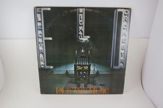 Vintage 1975 Vinyl LP Record Face the Music Electric Light Orchestra Excellent Condition 71620
