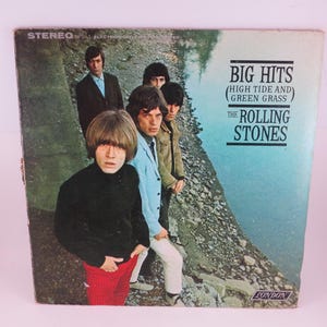 Vintage Rolling Stones Big Hits High Tide and Green Grass LP