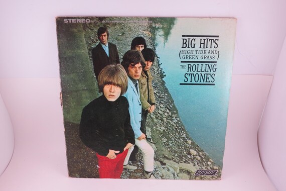 Vintage 1966 Rolling Stones Vinyl LP: Big Hits, High Tide and Green Grass