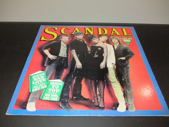 Vintage 1983 Vinyl LP Record Scandal Love's Got A Line On You Excellent Condition 64902