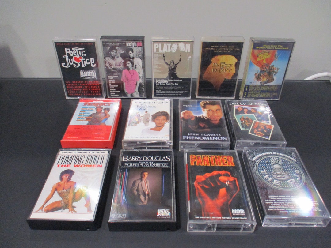 Vintage Soundtracks of the 80's and 90's Cassette Tapes P Poetic ...