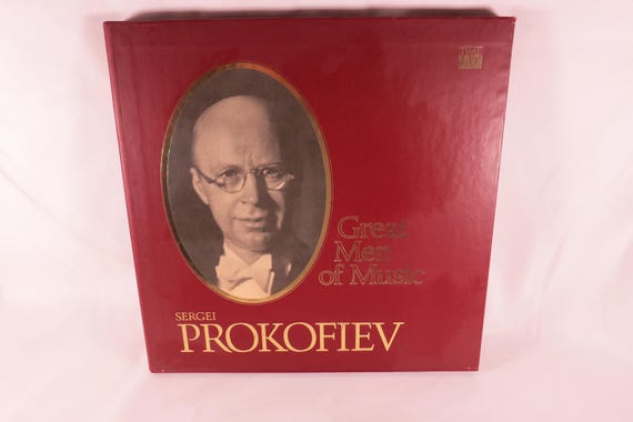 1975 Sergei Prokofiev Classical Vinyl LP Box Set (Four Records) EX