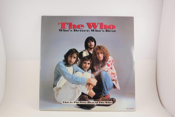 Vintage 1988 Vinyl LP Record Who's Better, Who's Best The Who Very Best of the Who Near Mint Condition 71498