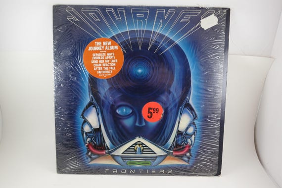 Vintage 1983 Journey Frontiers Vinyl LP - In Shrink Hype