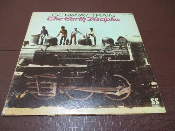 Vintage 1970 Vinyl LP Record Getaway Train the Earth Disciples
