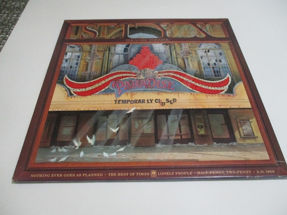 1980 Vinyl LP Record Styx Paradise Theater Excellent Condition 72229