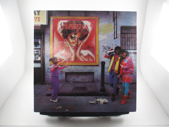 Vintage 1985 Vinyl LP Record Who's Zoomin' Who? Aretha Franklin Excellent Condition Rare Brown Translucent Vinyl Pressing 64454