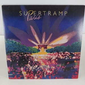 Supertramp - Paris Vinyl LP Record - 1980 Live Album