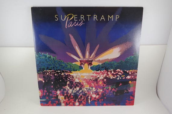 1980 Vinyl LP Record Paris Supertramp Live Excellent Condition 72196