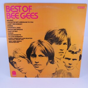 1969 Vinyl LP Record Best of the Bee Gees Excellent Condition 71873