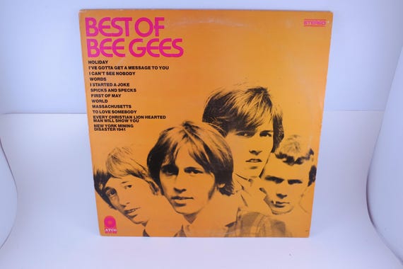 1969 Vinyl LP Record Best of the Bee Gees Excellent Condition 71873