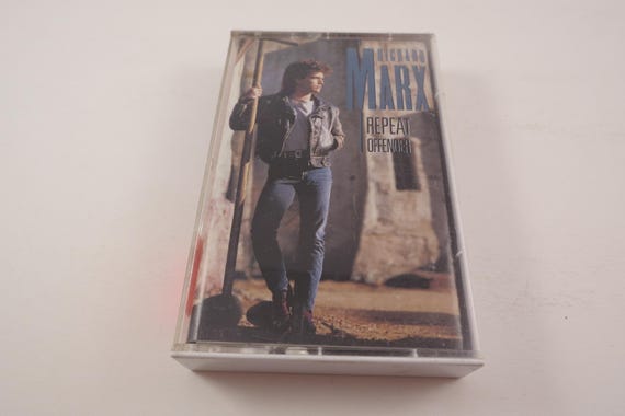 Vintage 1980's Richard Marx Cassette Tapes Excellent Condition Repeat Offender and Self Titled Sold Individually