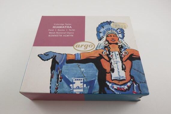 1991 Classical CD Box Set Coleridge Taylor Welsh National Opera Hiawatha