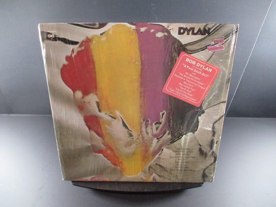 Vintage 1973 Vinyl LP Record Dylan Bob Dylan Near Mint Condition In Shrink Hype Sticker 70440