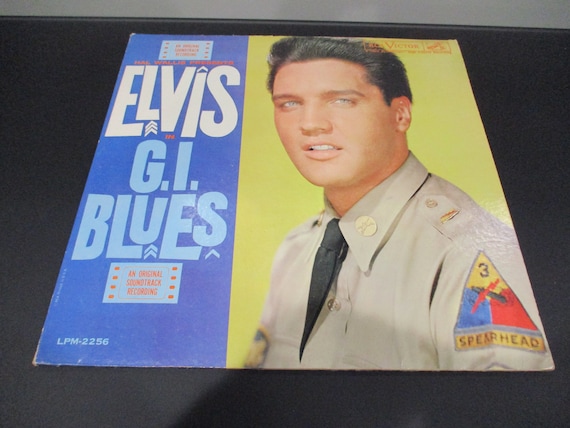 Vintage 1960 Vinyl LP Record GI Blues Original Soundtrack Elvis Presley First Pressing Mono Excellent Condition 61095