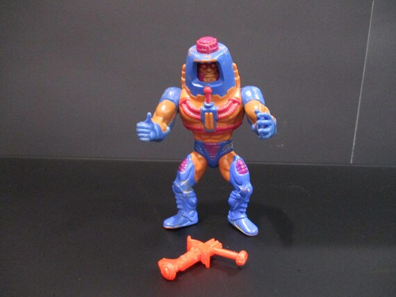 Vintage 1982 Masters of the Universe Action Figure MOTU Man-e-faces Original 6 Inch Figure with Weapon Heroic Warriors Plus Extra for Parts