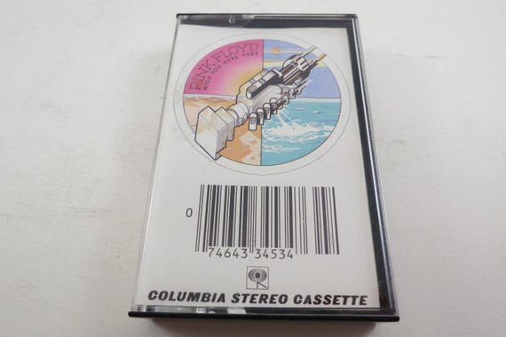 Vintage 1983 Pink Floyd Wish You Were Here Cassette Tape