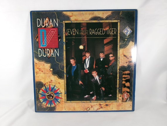 1983 Duran Duran Vinyl LP Record  - Seven and the Ragged Tiger EX+