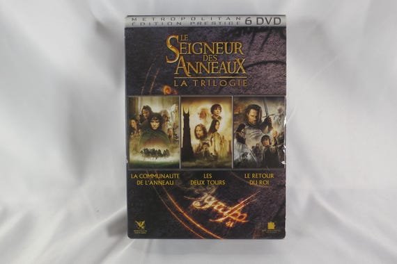 The Lord of the Rings Trilogy– Box Set with 6 DVD's – French Version