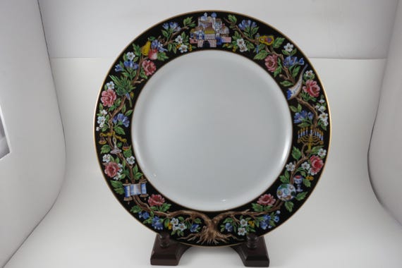 Woodmere China Tree of Life Charger Plate, 12 Inch Round Chop Plate