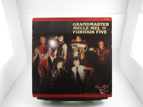 Vintage 1984 Vinyl LP Record Grandmaster Melle Mel and the Furious Five Excellent Condition 69527