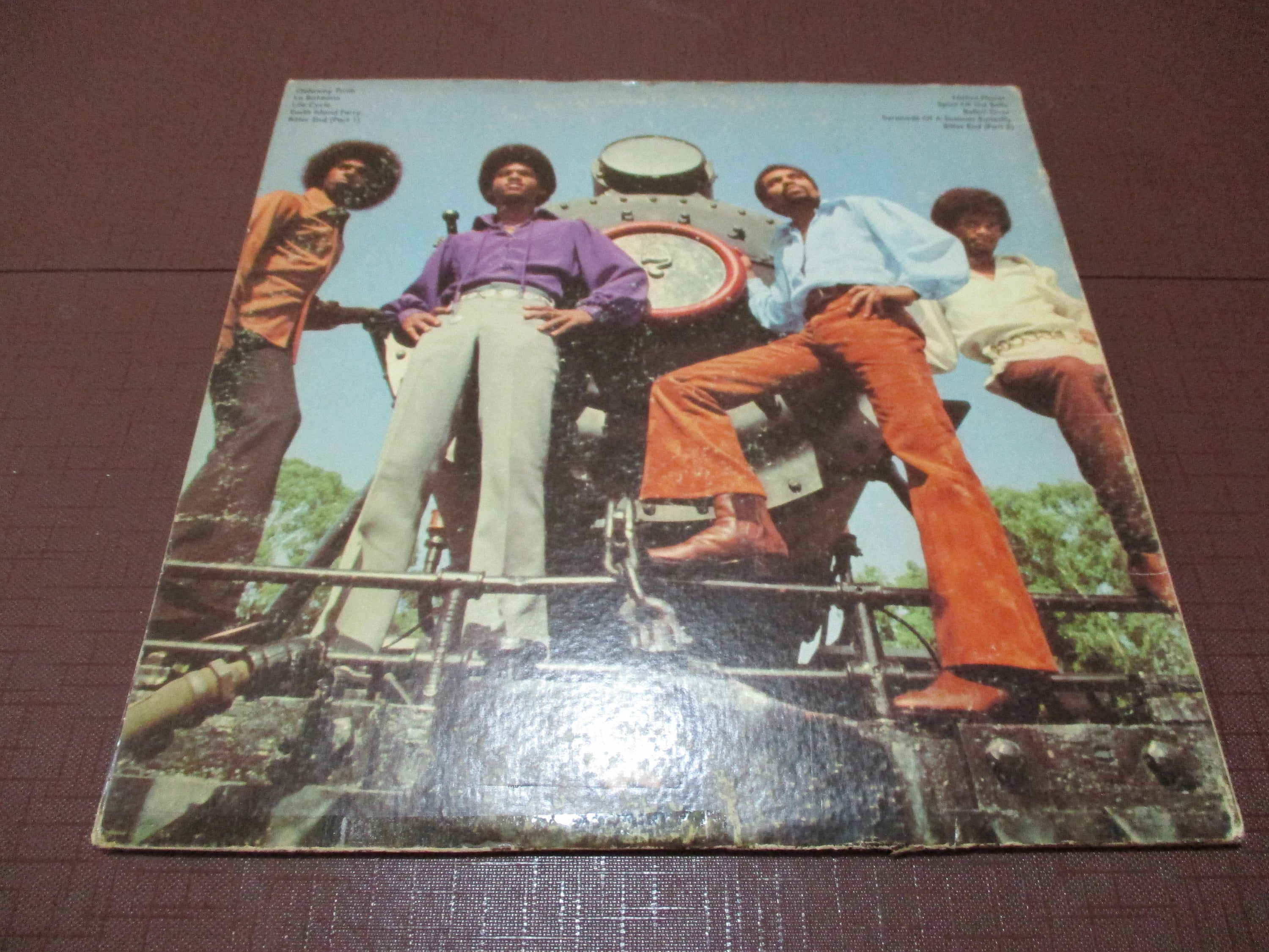 Vintage 1970 Vinyl LP Record Getaway Train the Earth Disciples