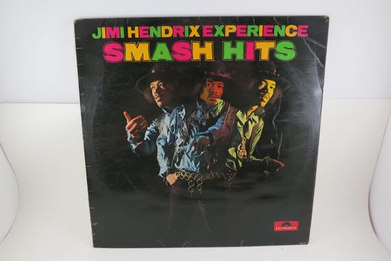 Vintage 1971 Vinyl LP Record The Jimi Hendrix Experience Smash Hits Excellent Condition UK Pressing 71760