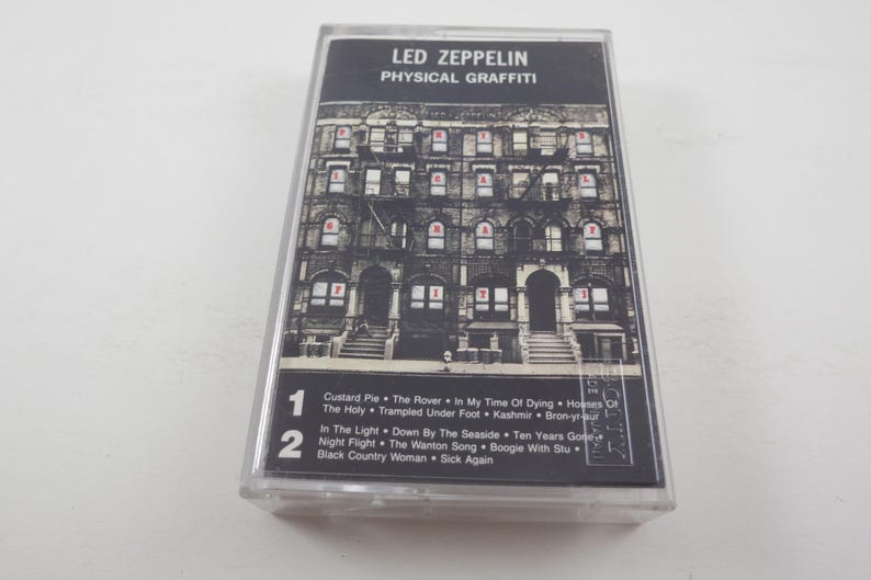 Led Zeppelin One Tracklist Led Zeppelin Cassette Tapes Sold Individually - Etsy