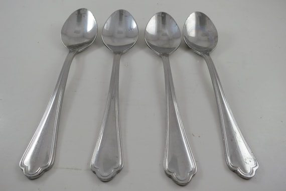Royal Gallery Teaspoons: 18/8 Korea, Set of Four 6-Inch