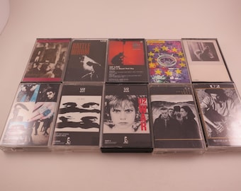 U2 Cassette Tapes Sold Individually