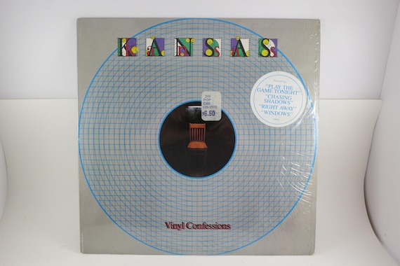 Vintage Kansas Vinyl Confessions LP - 1982 Record In Shrink