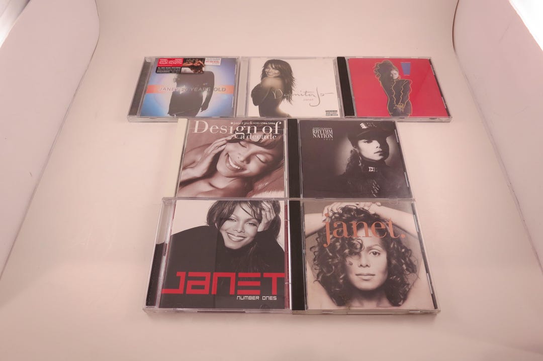 Vintage Janet Jackson CD: 1990s Pop Music Album - Sold