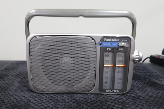 Panasonic RF-2400 Portable Radio Basic Stereo