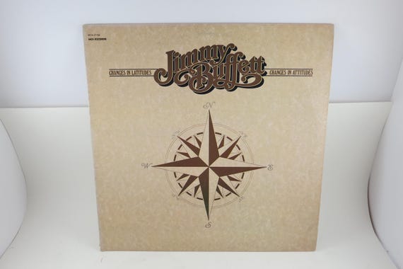 Vintage 1980 Vinyl LP Record Jimmy Buffett Changes in Latitudes Changes In Attitudes Excellent Condition 71291