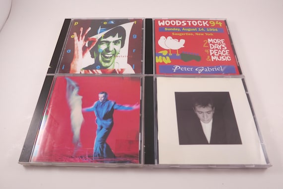 Vintage Peter Gabriel CD's Revisited Woodstock 94 Shaking the Tree Us Sold Individually