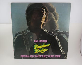 Vintage Jimi Hendrix Rainbow Bridge Soundtrack 12