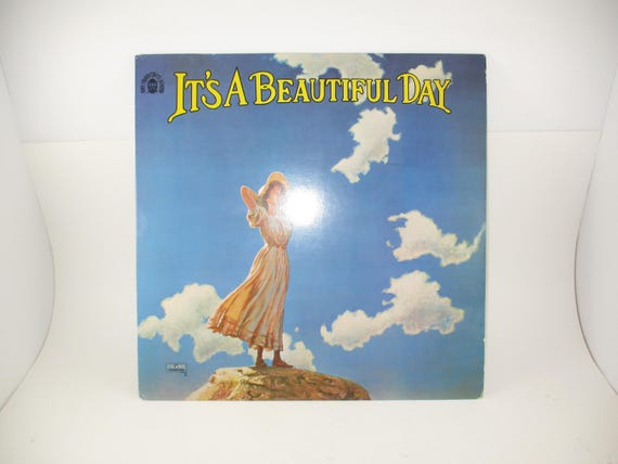 Vintage 1985 Vinyl LP Record It's A Beautiful Day Self Titled Debut Excellent Condition 70148